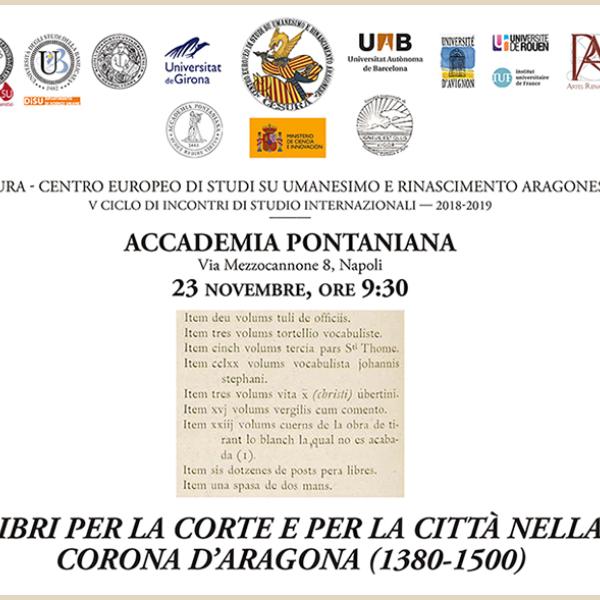 "Libri per la corte e per la città nella Corona d’Aragona (1380-1500)"